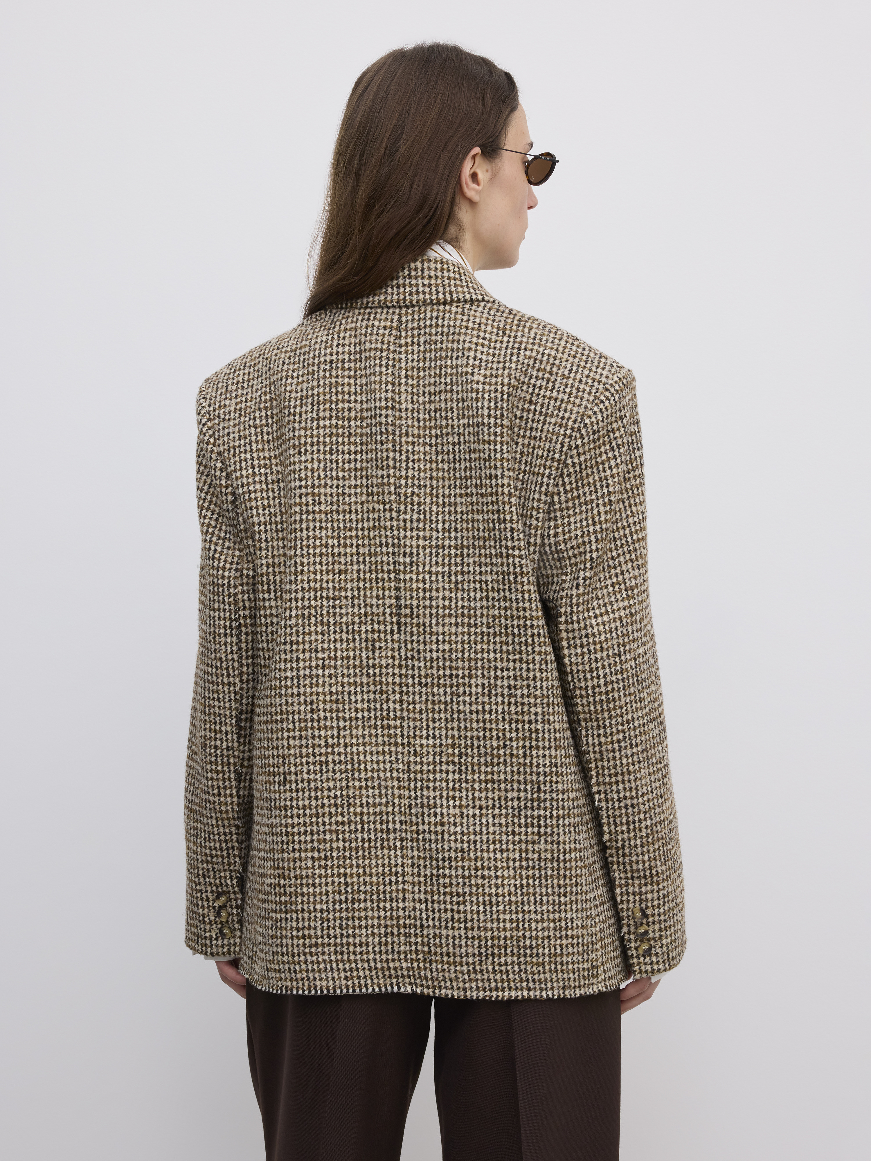 Houndstooth Blazer - 5