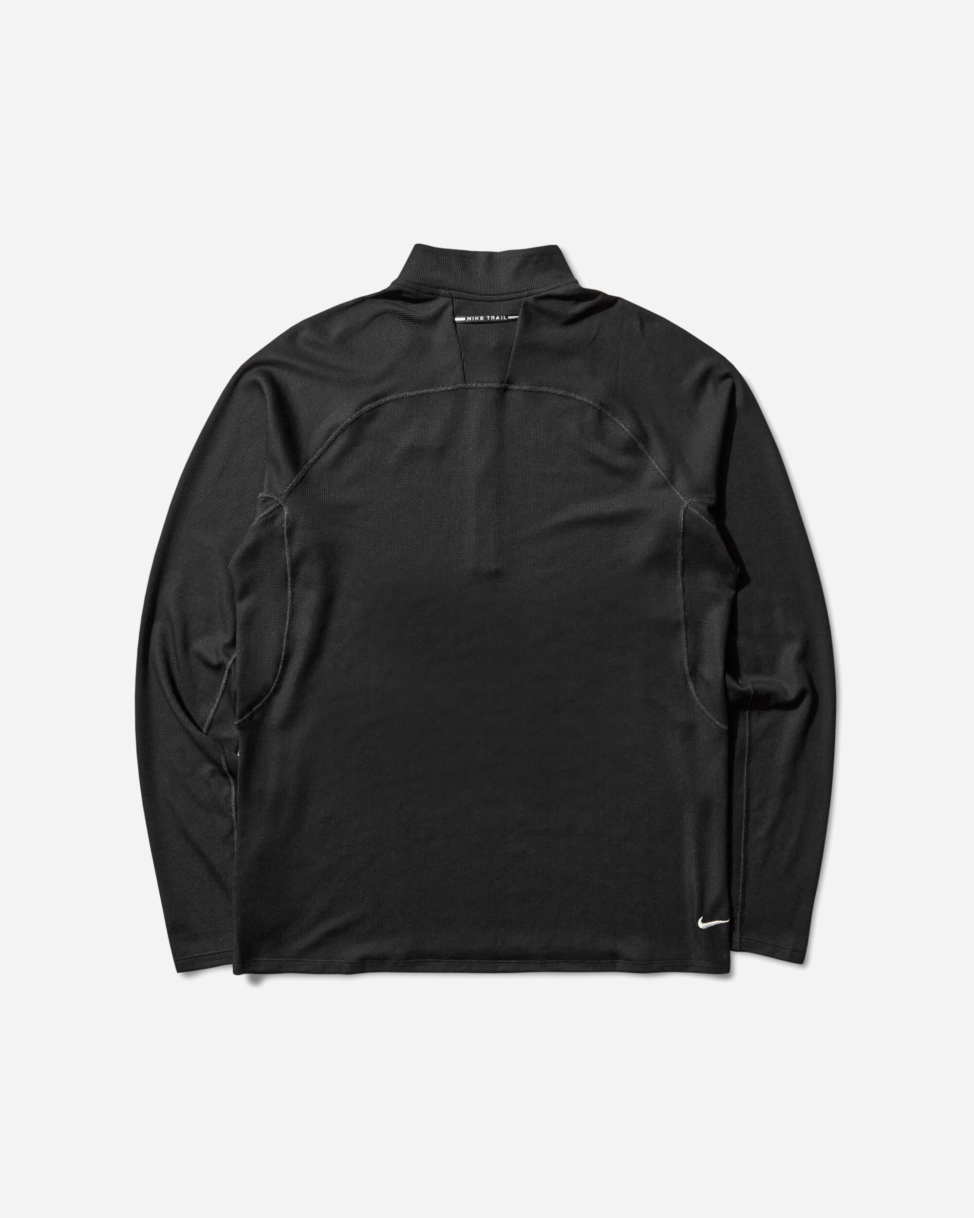 Men's Trail Dri-FIT 1/2-Zip Longsleeve T-Shirt Black / Summit White - 2