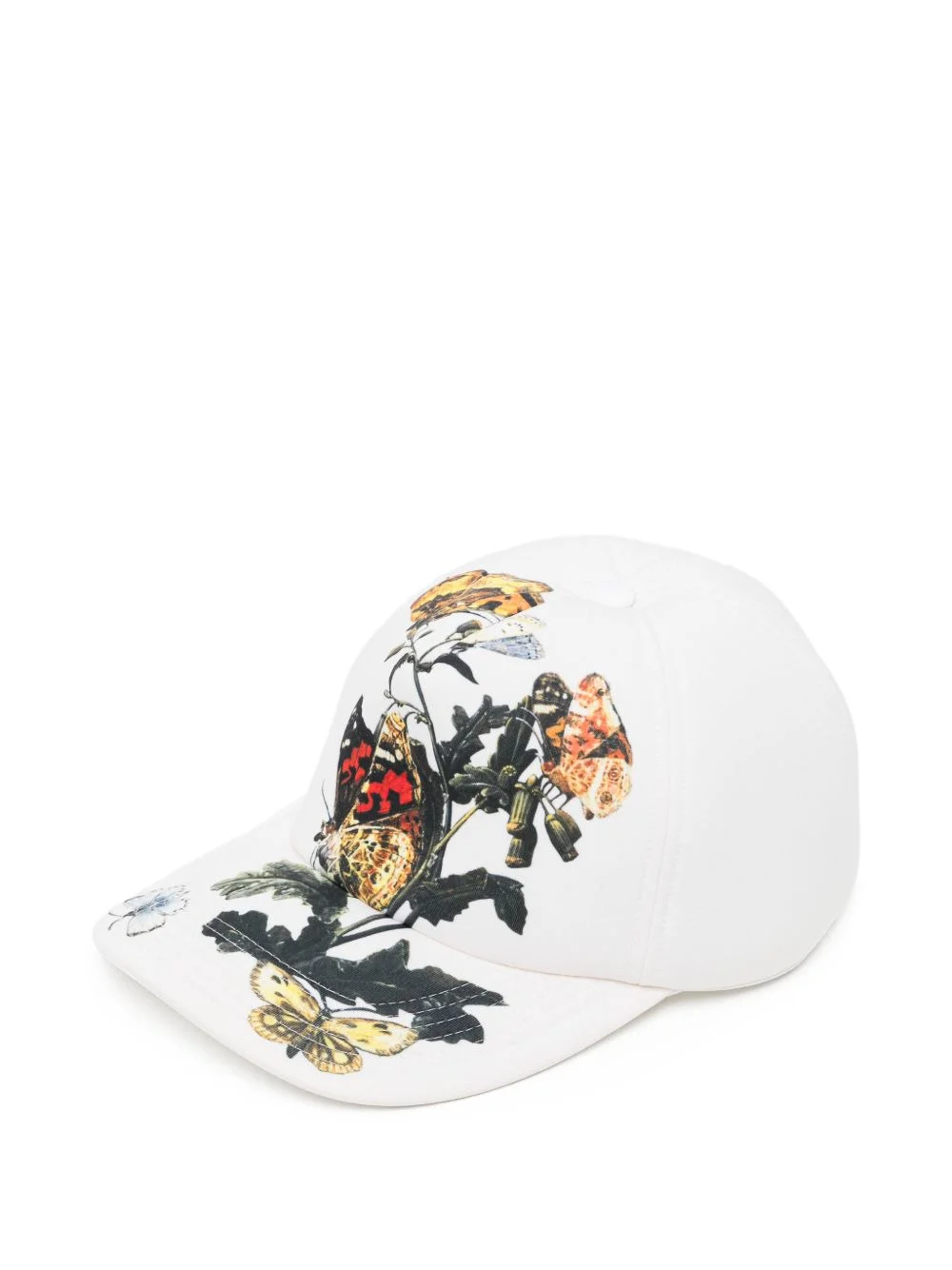 butterfly-print cap - 1