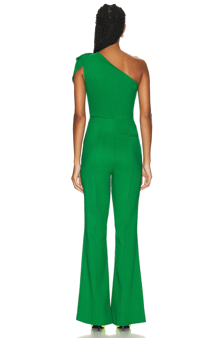 Asymmetric Stretch Cady Jumpsuit - 4