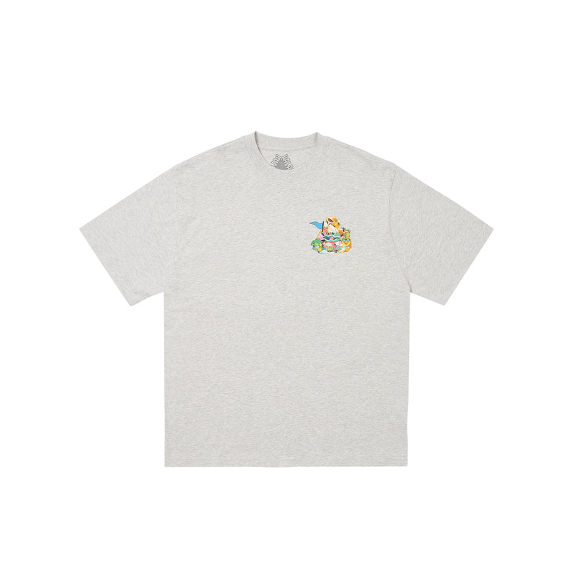 P SEA T-SHIRT GREY MARL - 1