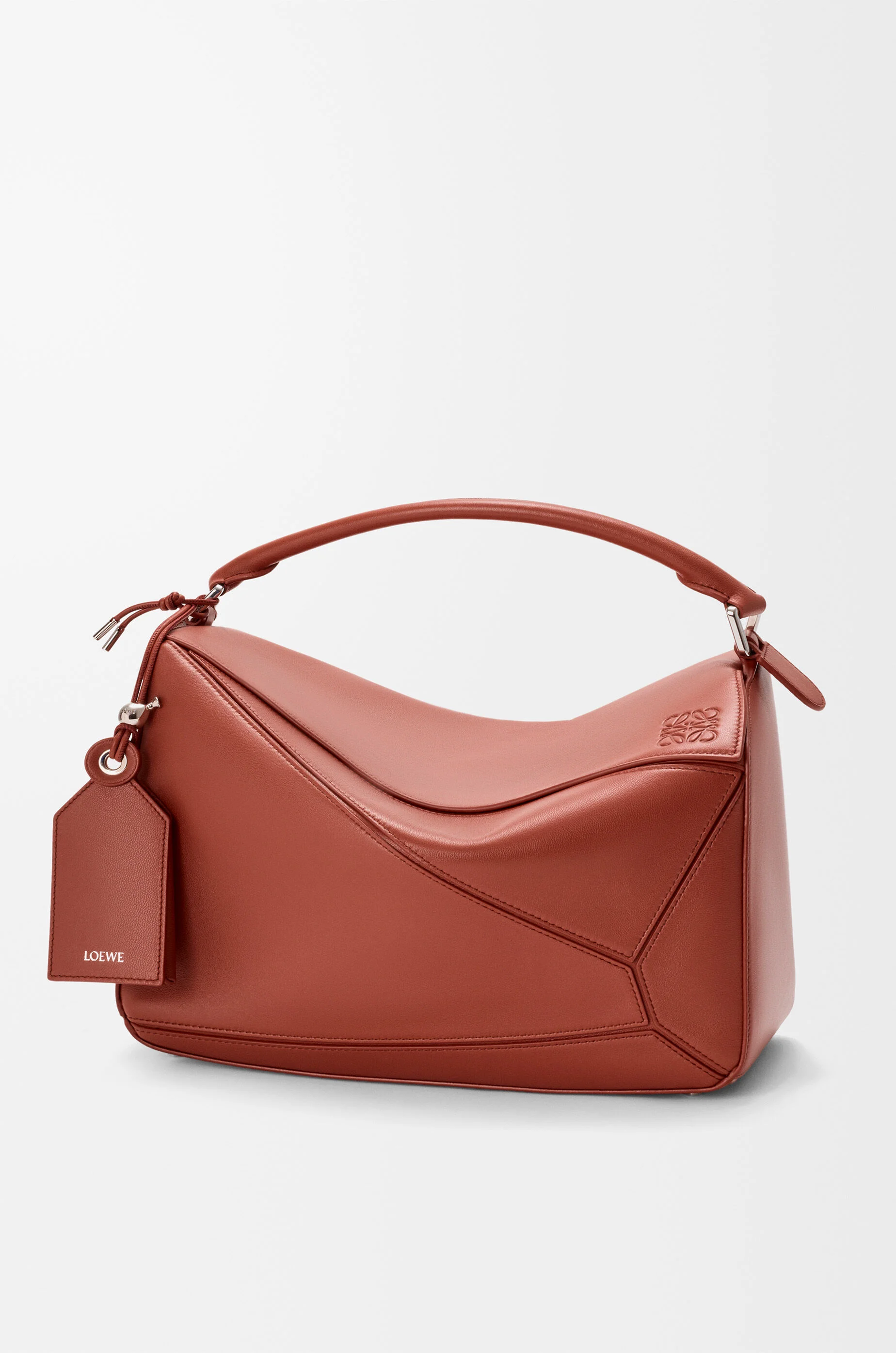 Large Featherlight Puzzle bag in nappa lambskin - 1