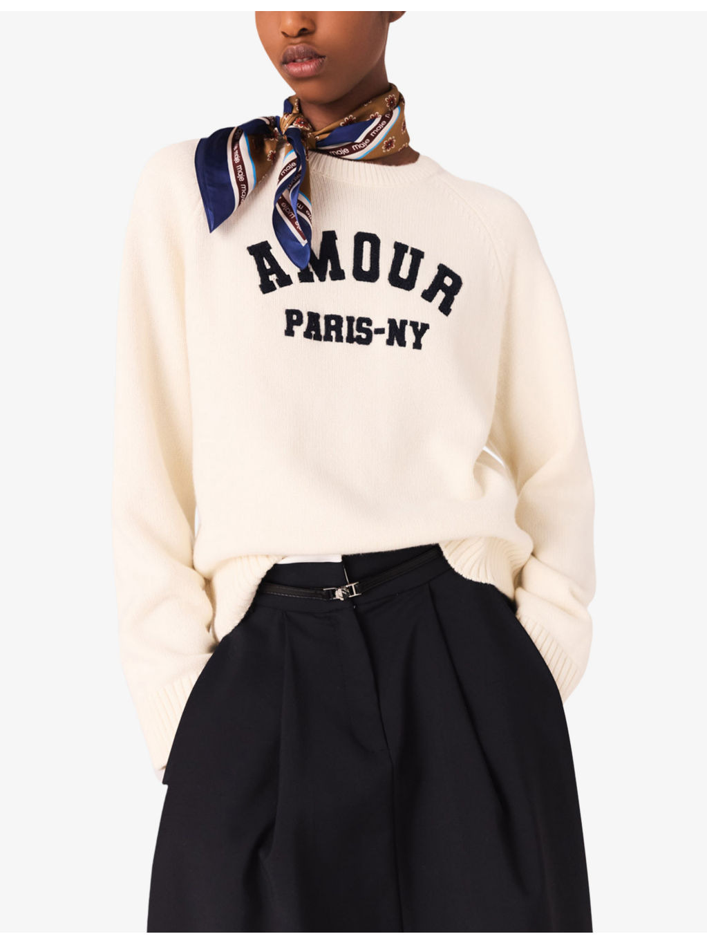 Amour Round-Neck Wool-Blend Jumper - 3