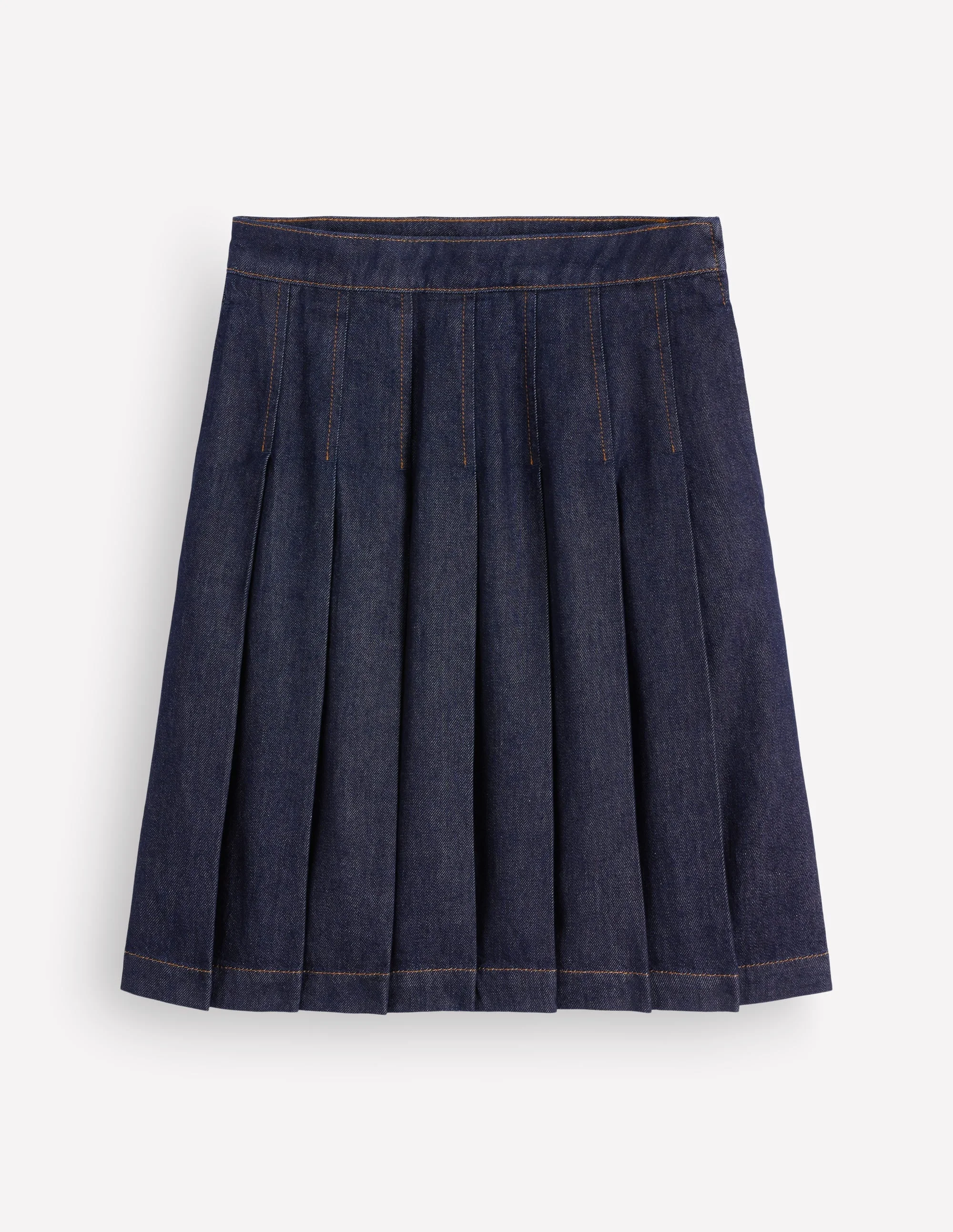 Aya Denim Skirt-Indigo - 1