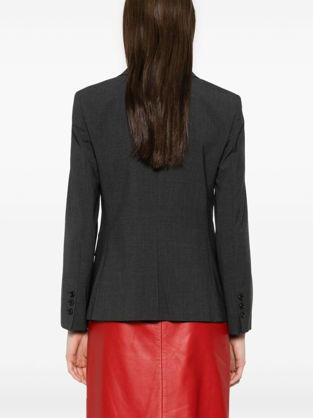 single-breasted blazer - 4