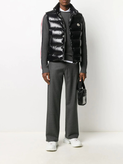 Moncler Tibb high-neck gilet outlook