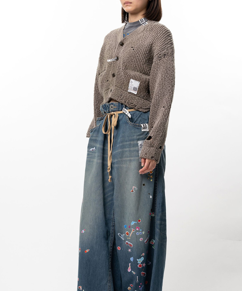 Sun Faded Like Knit Cardigan 18