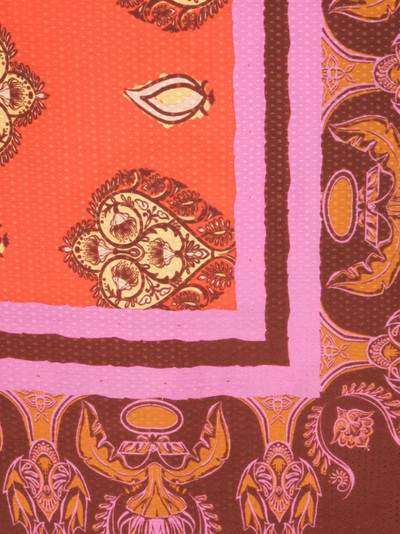 Johanna Ortiz India Chintz jacquard-pattern shawl outlook