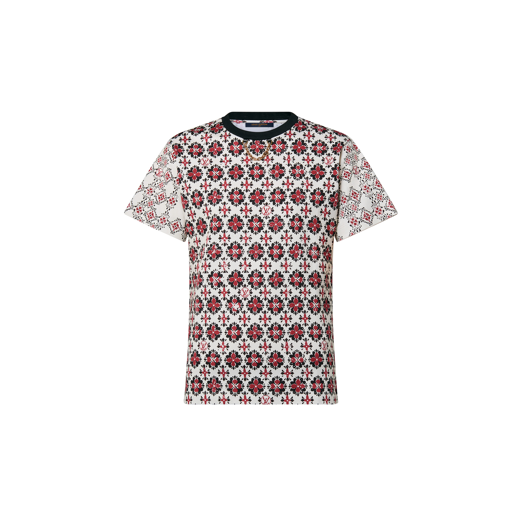 Vintage Monogram Print T-shirt - 1