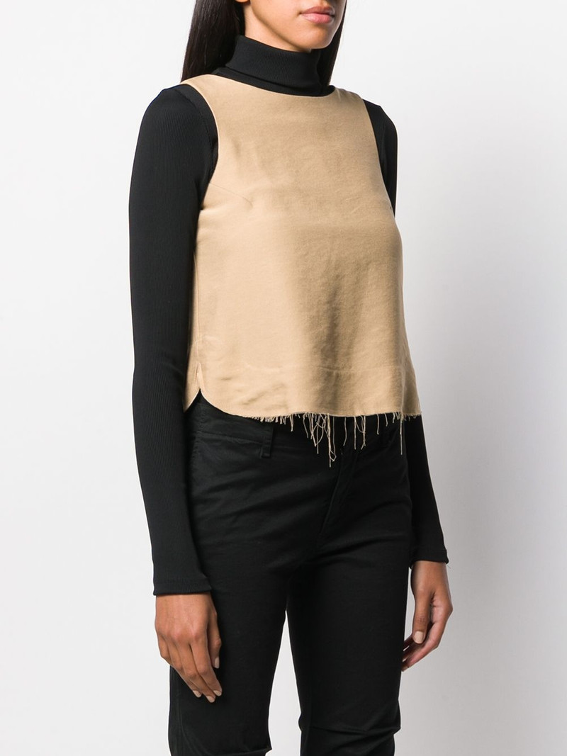 distressed style vest 4