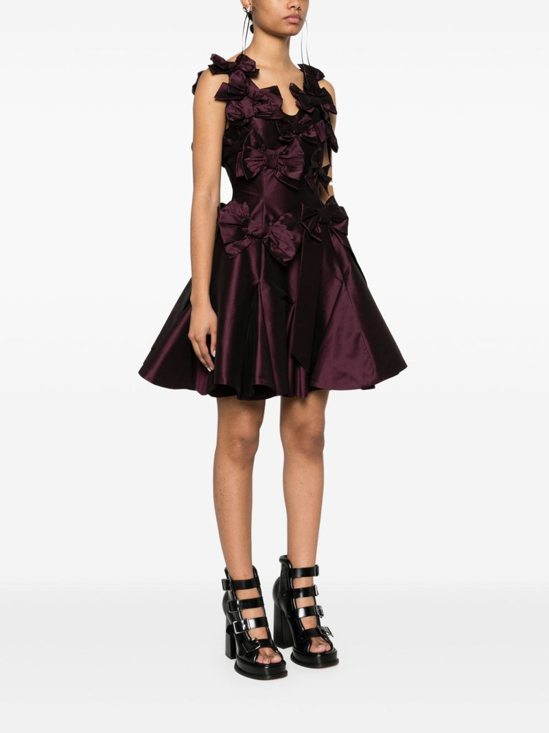 bow bouquet mini dress 3