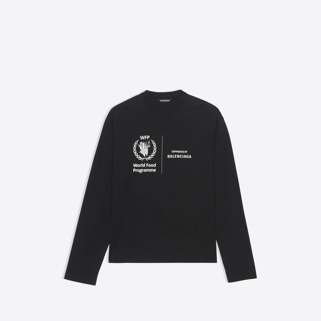 Men's Wfp Medium Long Sleeves T-shirt in Black - 1