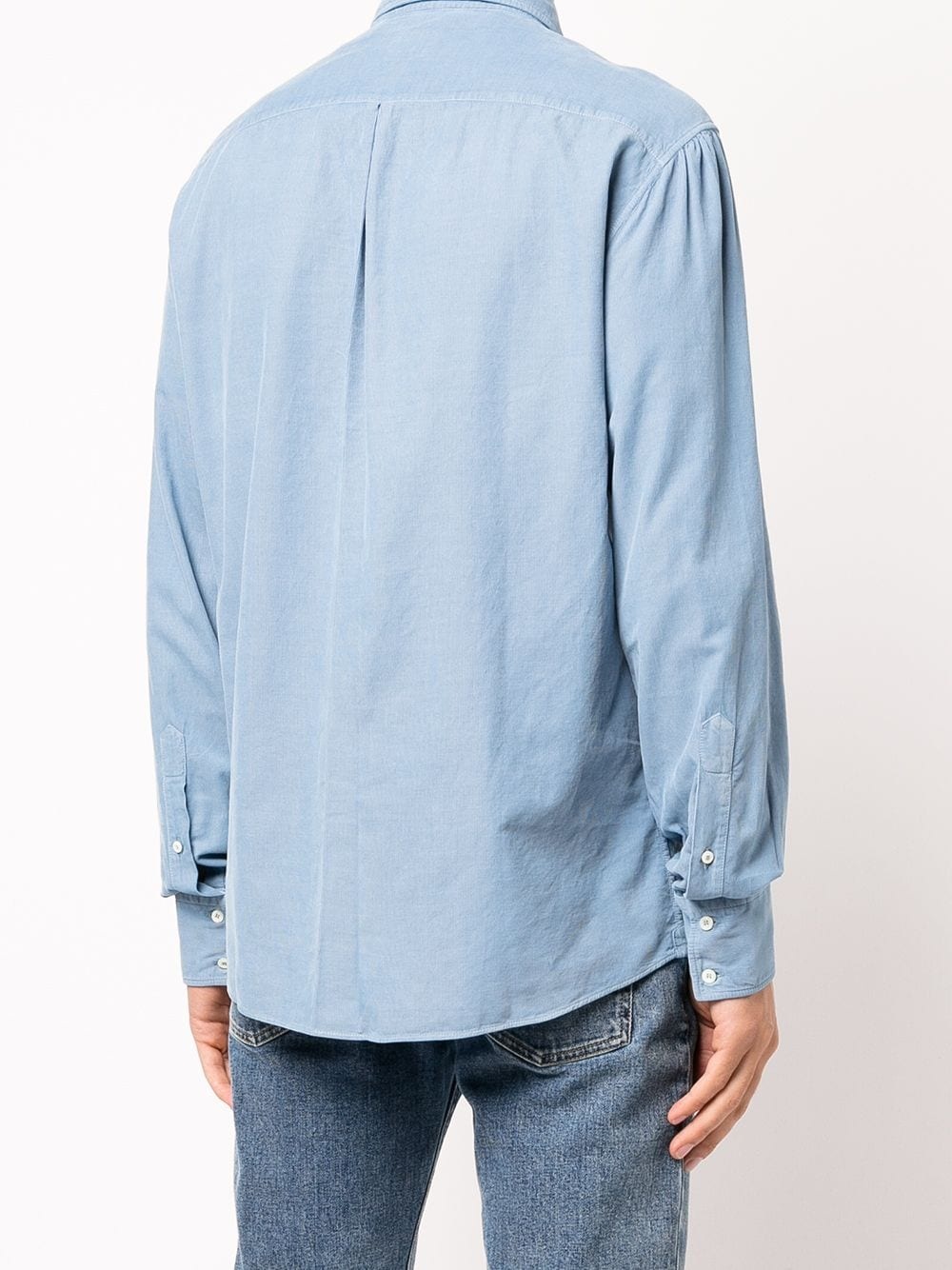 longsleeved cotton shirt - 4