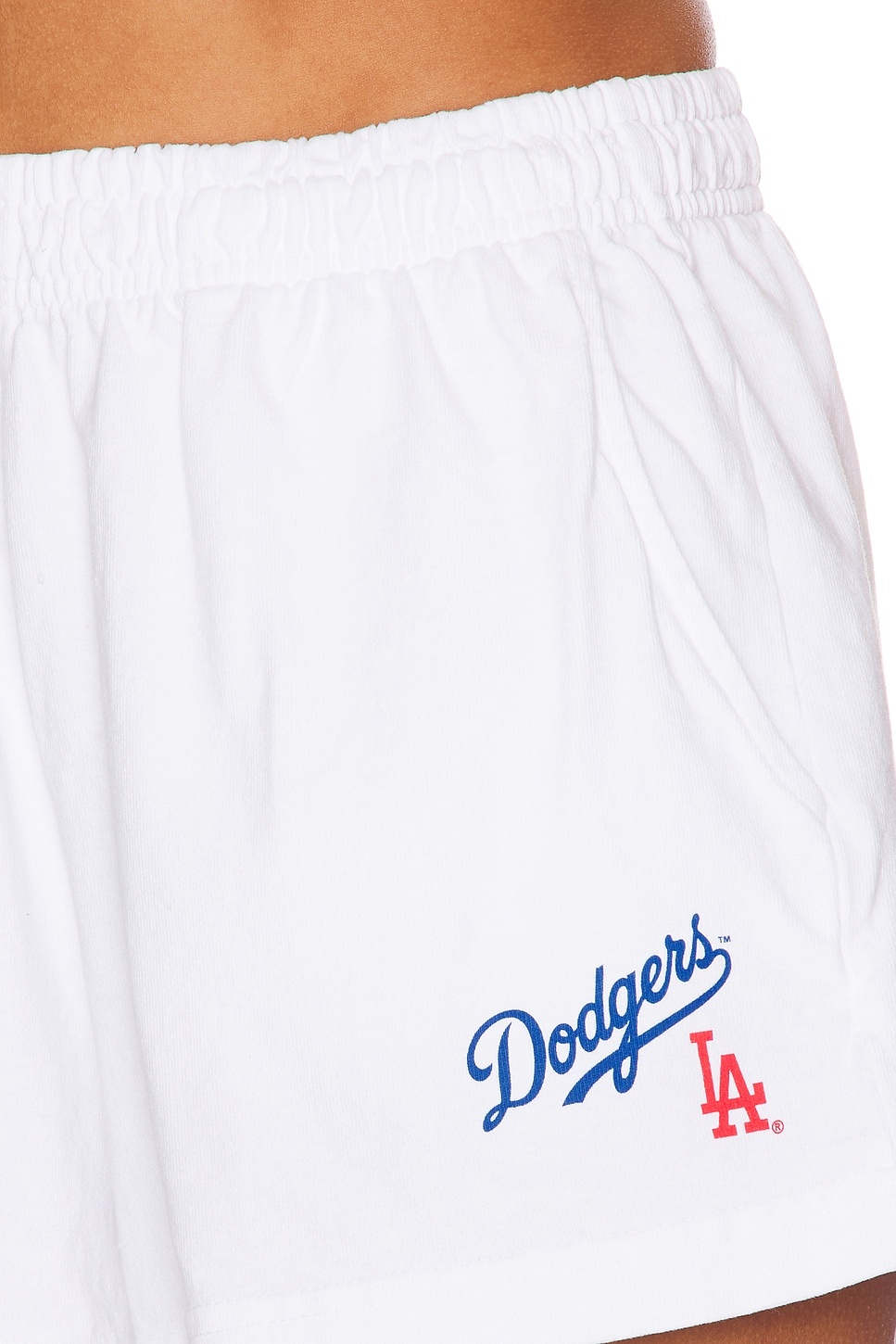 X LA Dodgers Serif Disco Short - 6