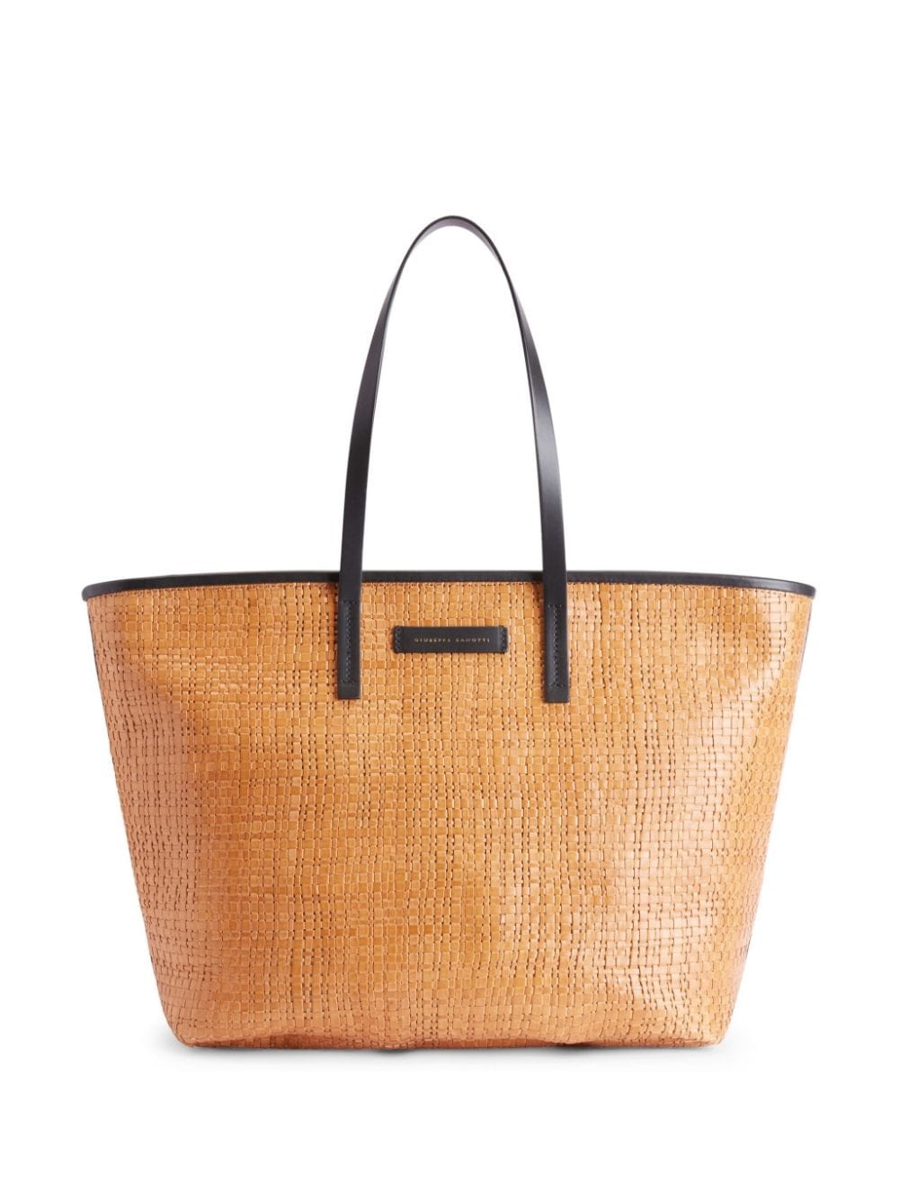 Nilde woven tote bag - 1