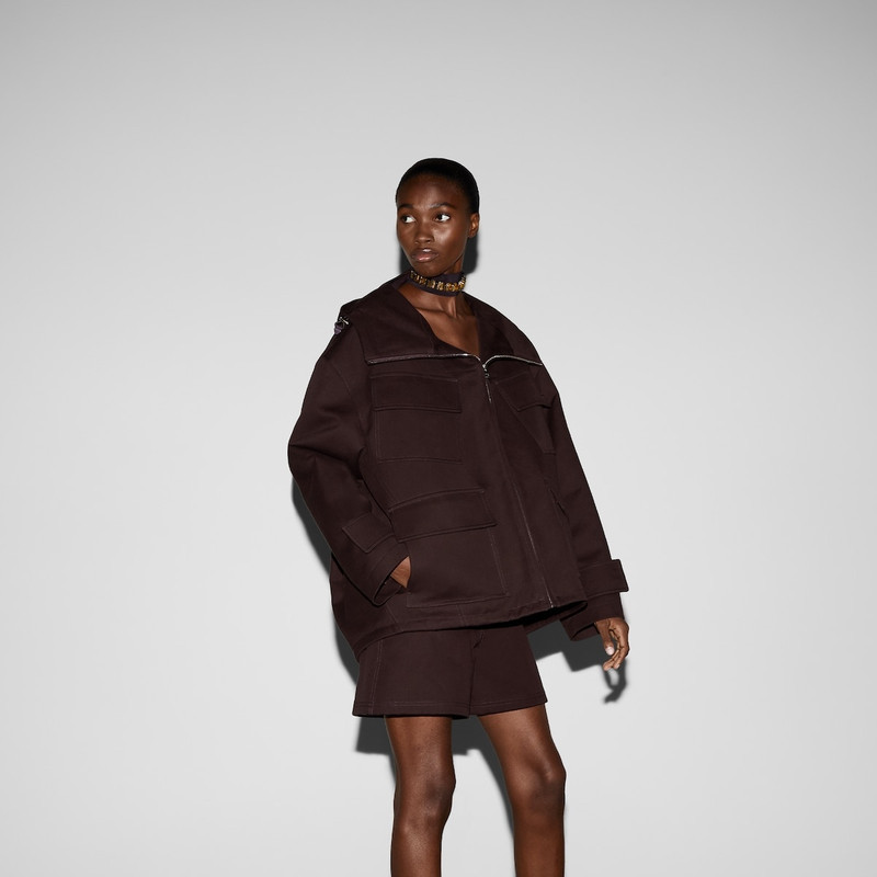 Extra fine cotton bomber jacket 6