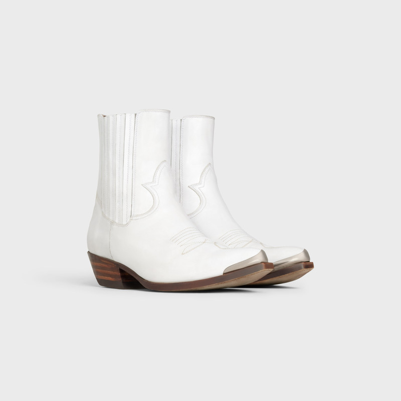 CRUISER BOOTS CHELSEA WITH METAL TOE in PAINTED CALFSKIN 2