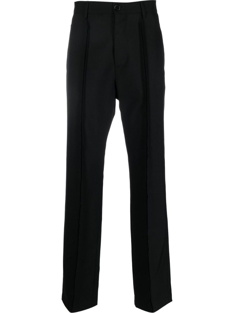 pleated tailored trousers - 1