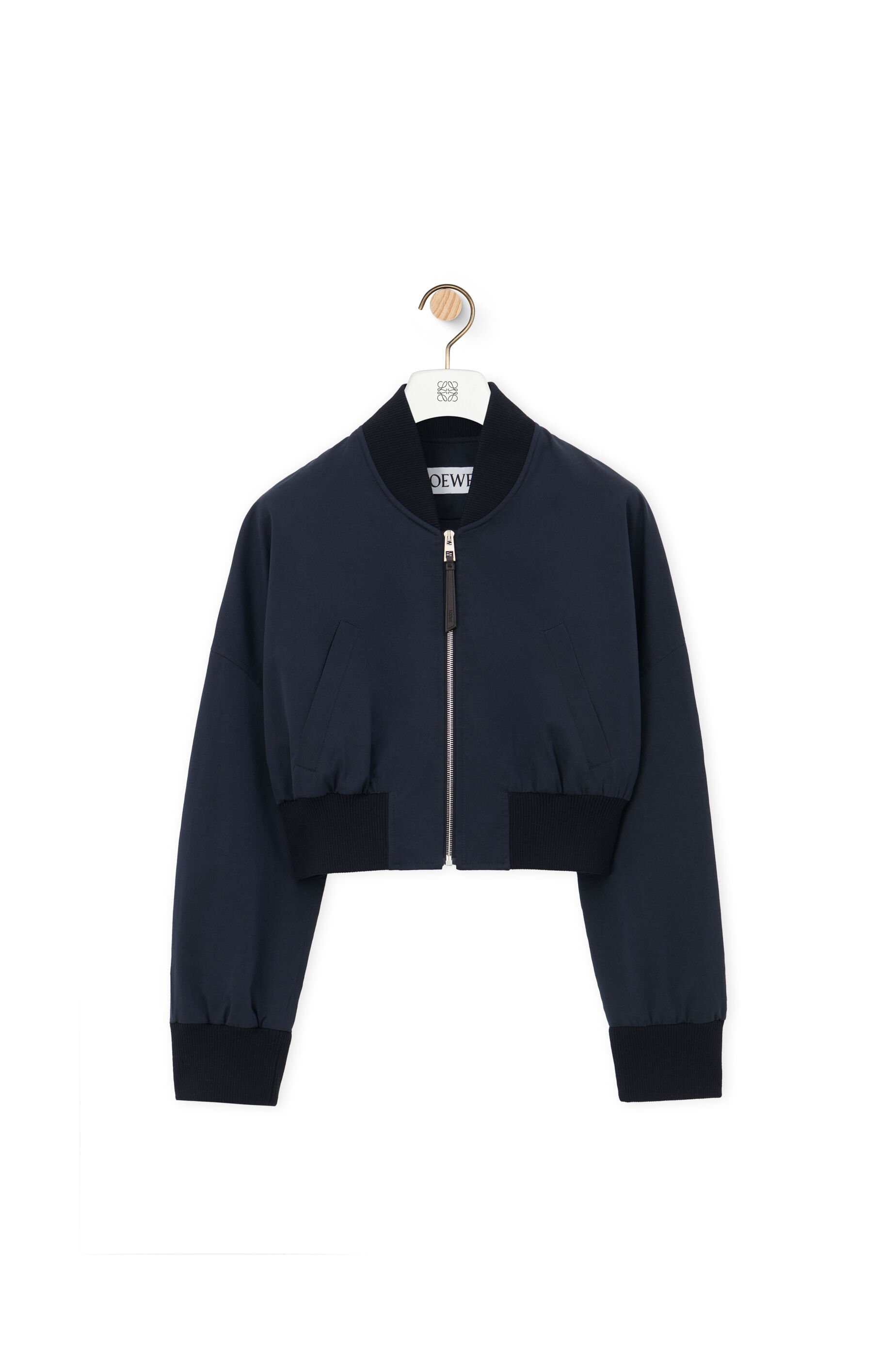 Loewe Bomber jacket in cotton and silk | REVERSIBLE