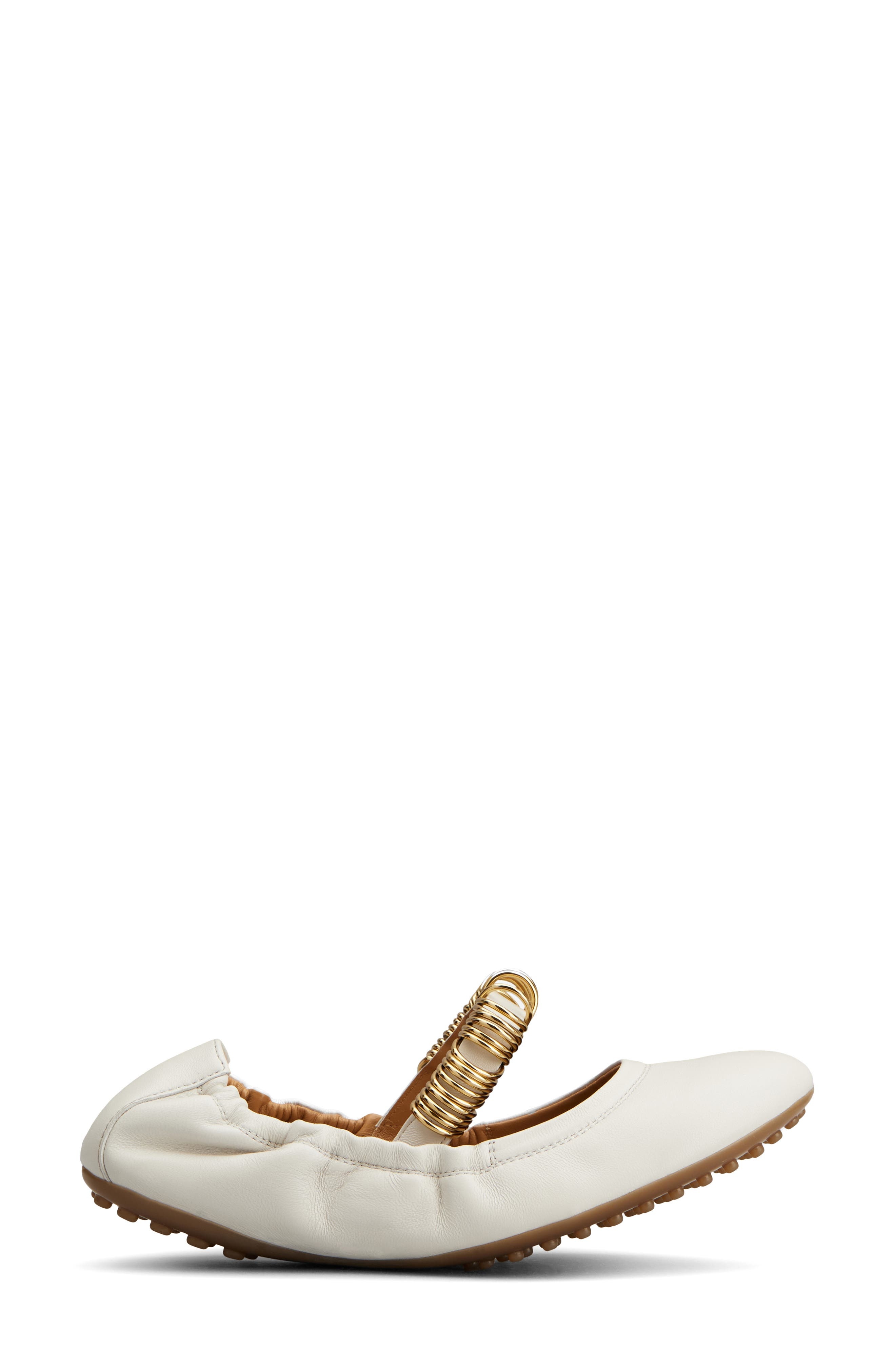Tod's Ring Embellished Mary Jane in Bianco Calce at Nordstrom - 2