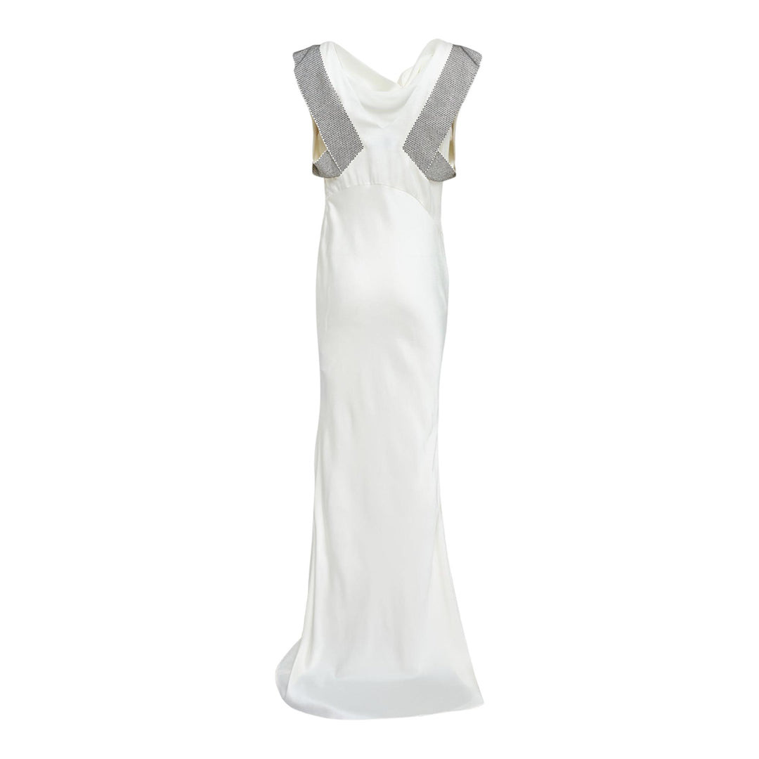 Satin Hotfix Gown - 2