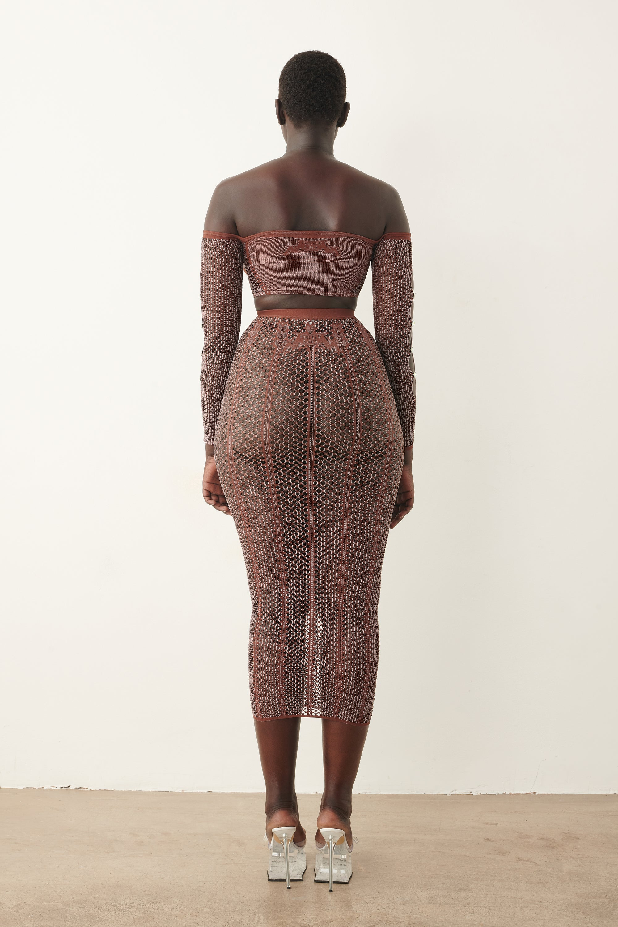 FORTUNE SKIRT OLD MONEY BROWN - 4