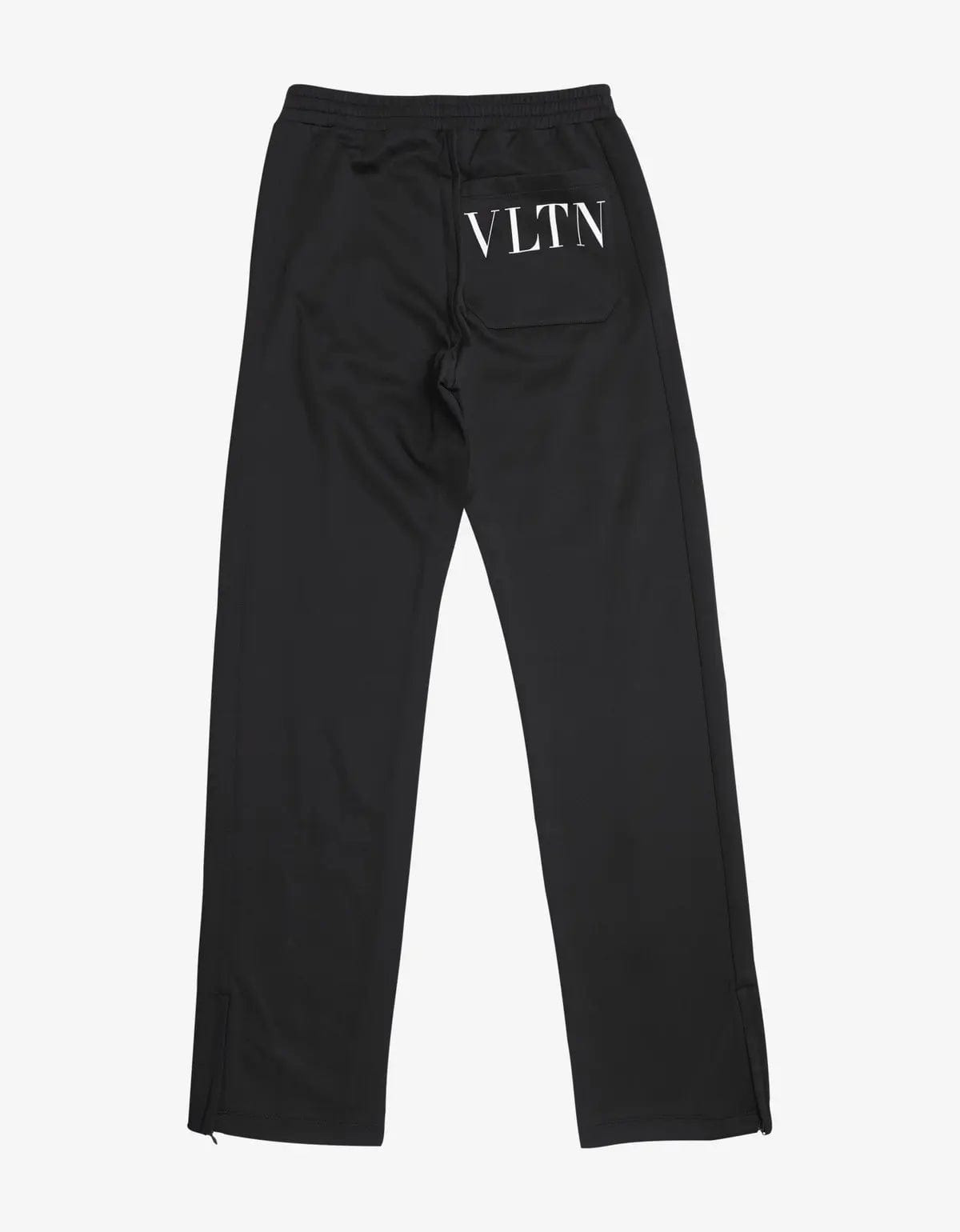 Valentino Black Nylon Blend VLTN Sweat Pants - 2