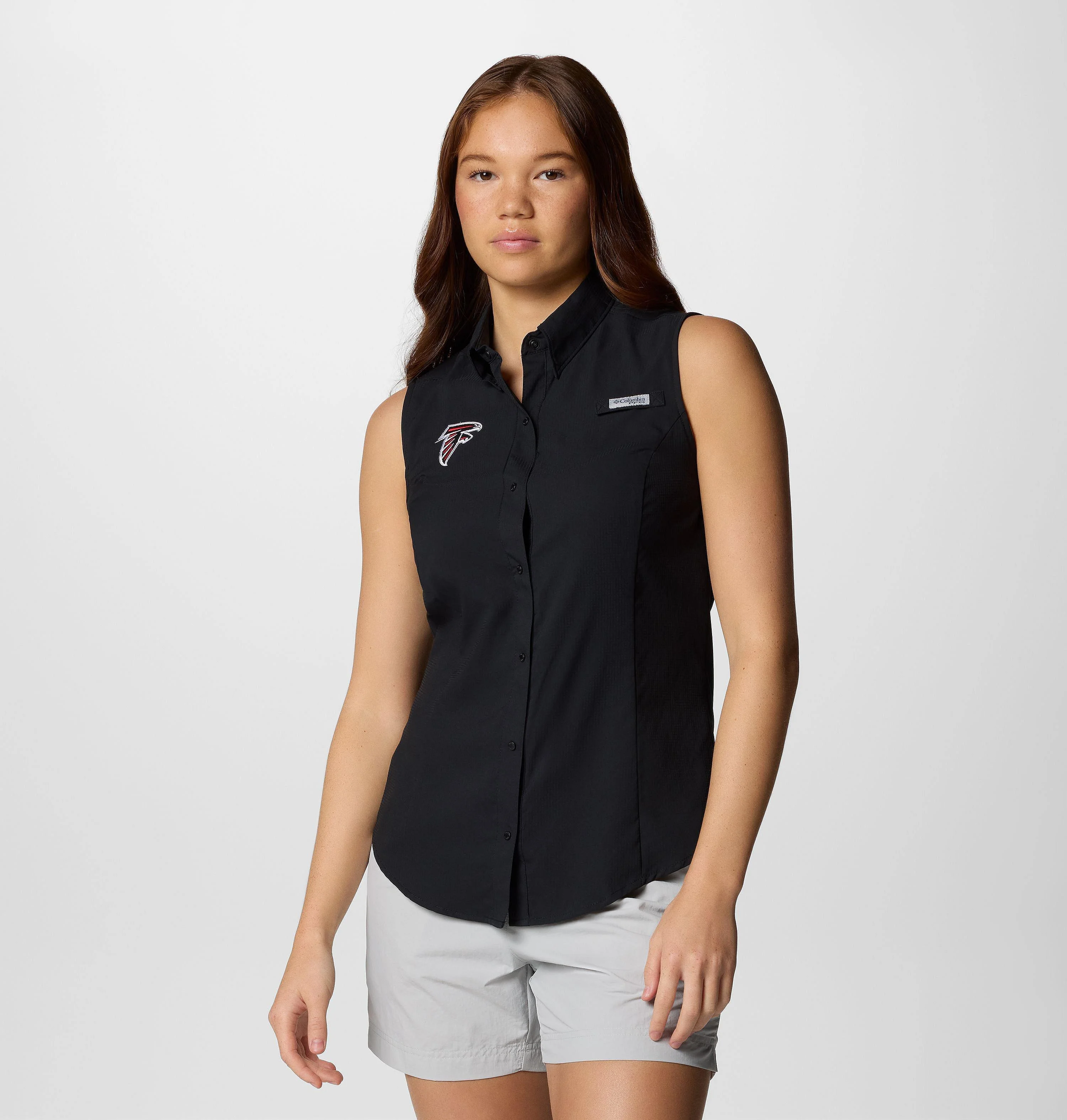 Women's PFG Tamiami Sleeveless Shirt - Atlanta Falcons - 1