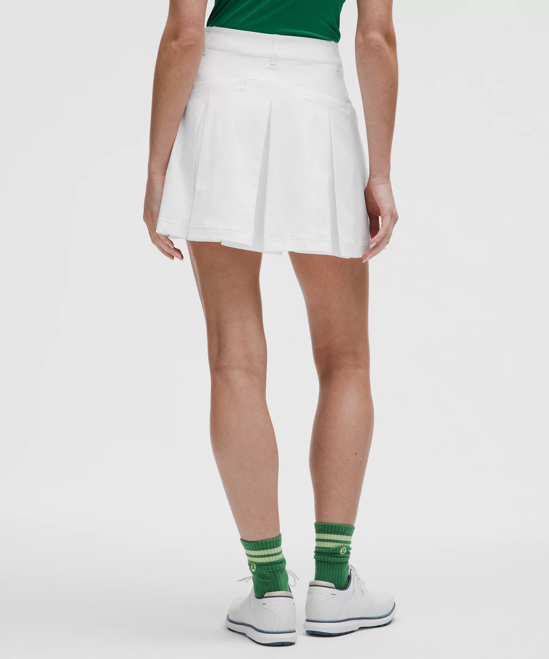 Box-Pleat High-Rise Golf Skirt - 2