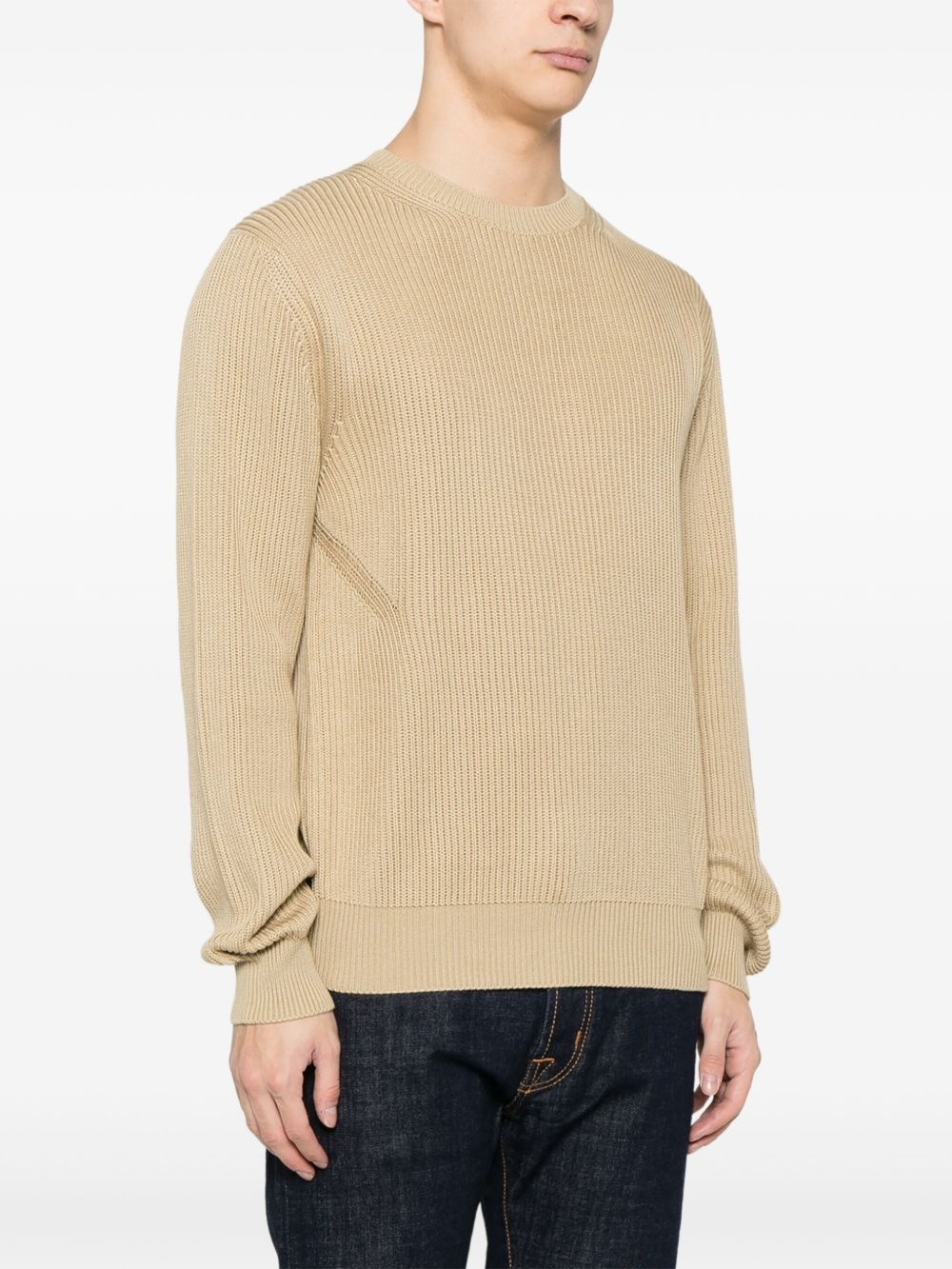 ribbed-knit sweater - 3