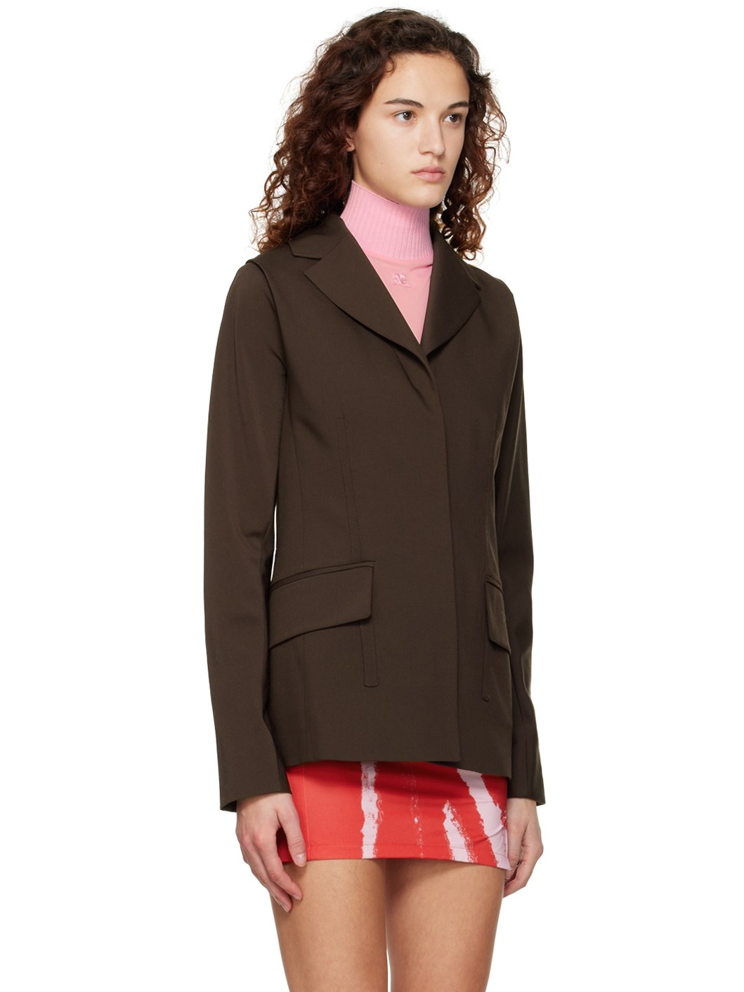 Brown Elsa Blazer - 2