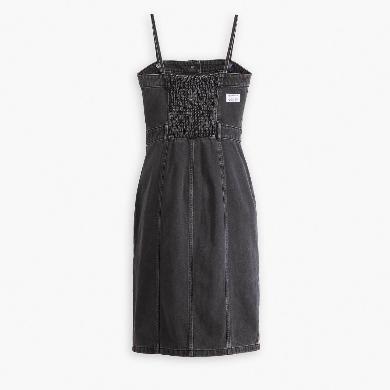 DENIM BUSTIER DRESS - 6