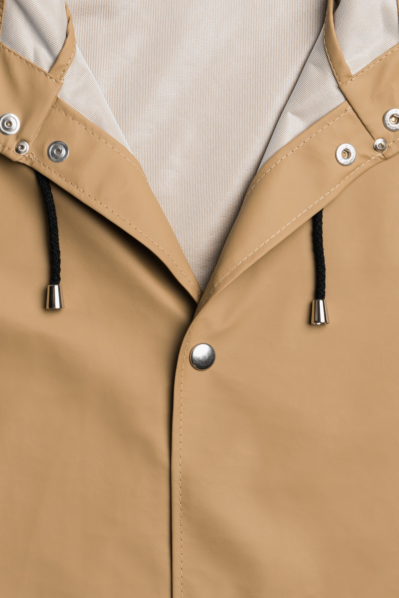 Stockholm Lightweight Raincoat Sand 7