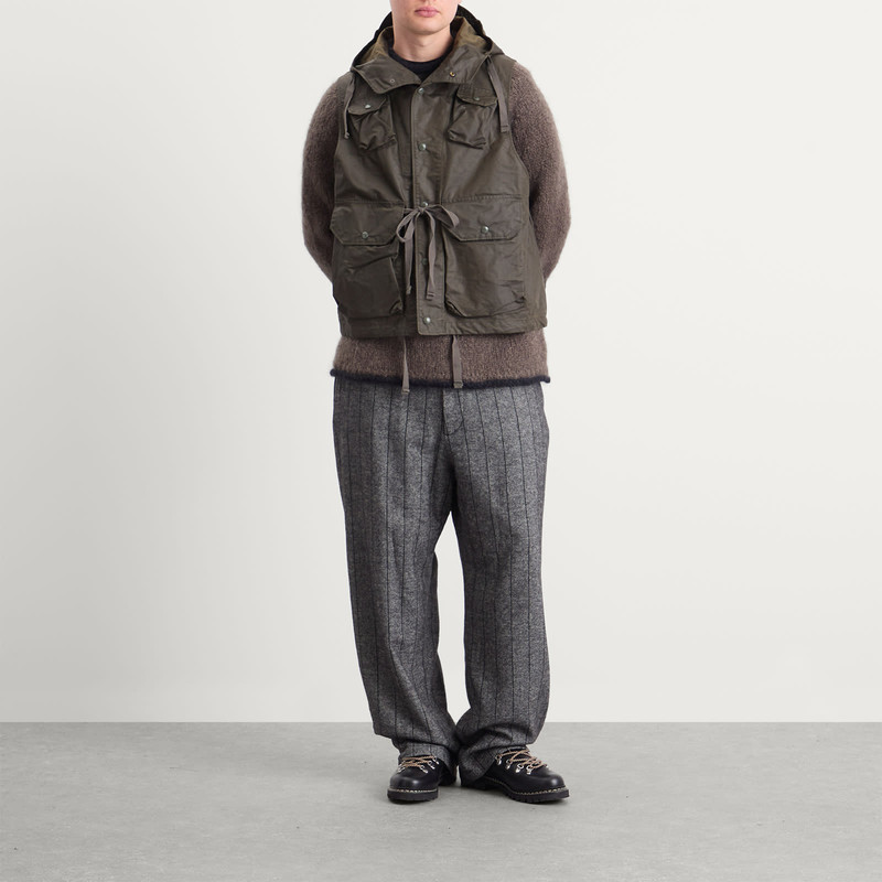 Engineered Garments Engineered Garments Waxed Cotton Field Vest outlook