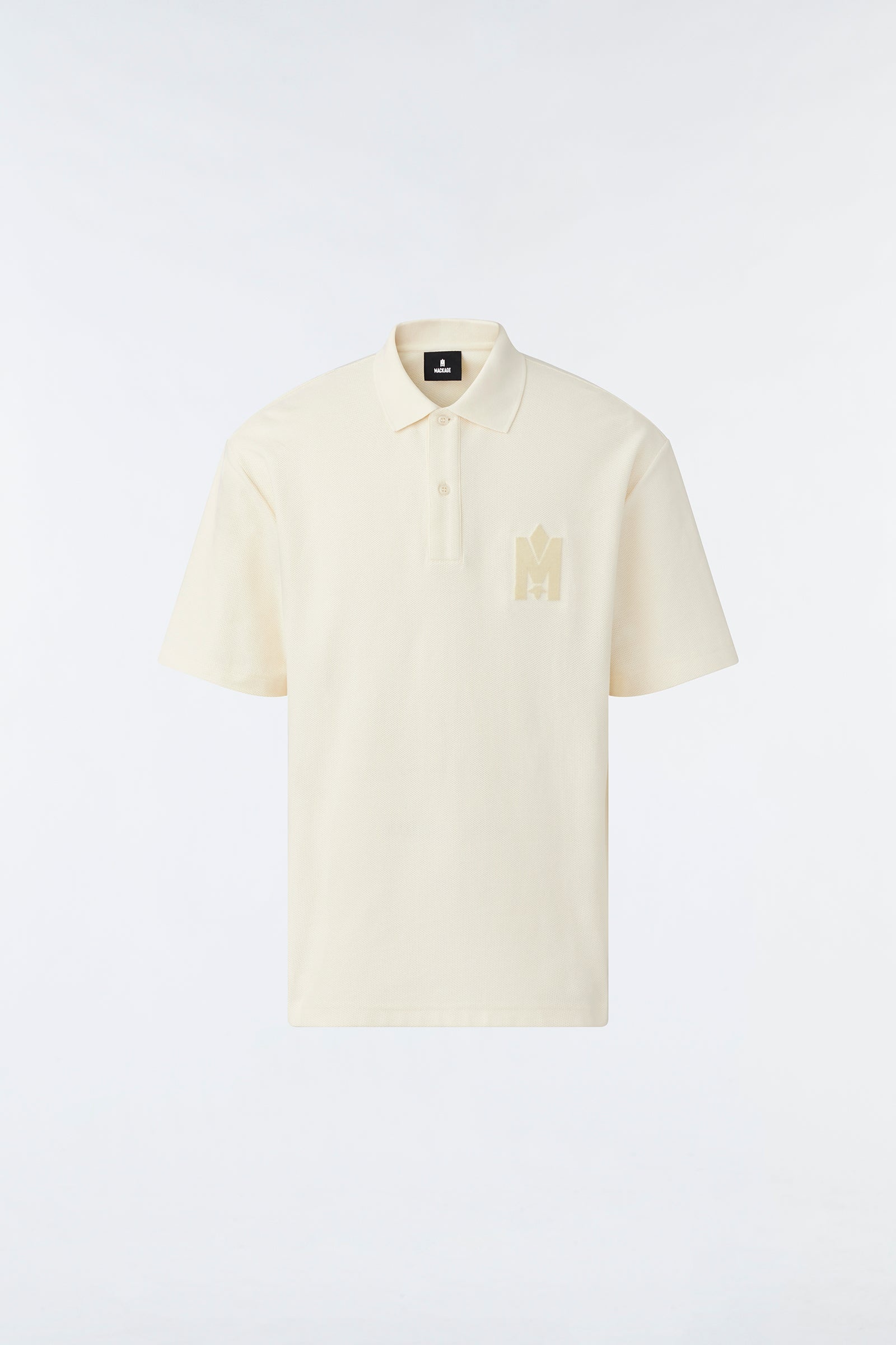 CAYMAN Oversized organic pique polo - 1