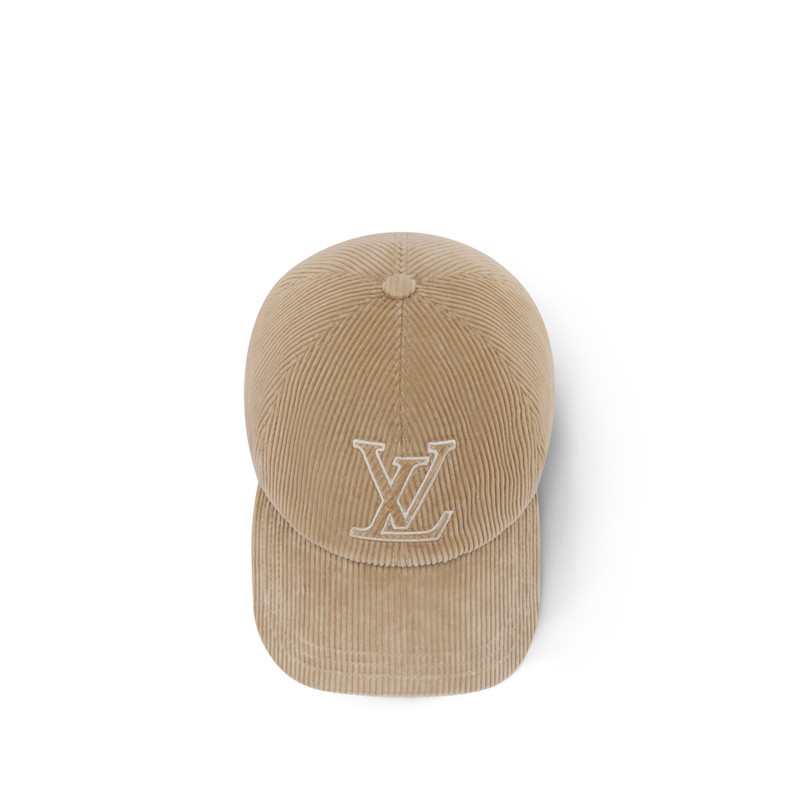 LV Signature Corduroy Cap 3
