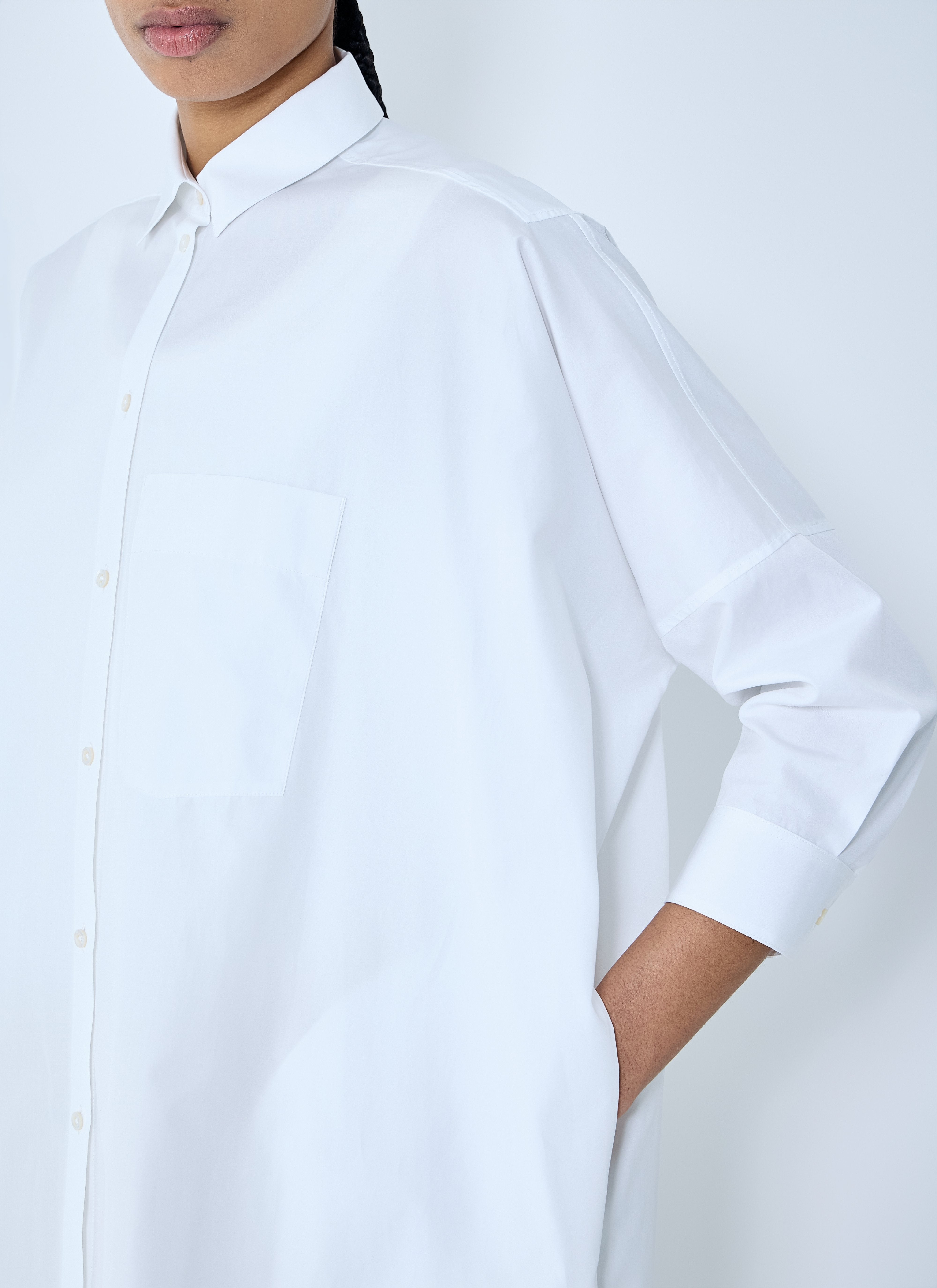 Jil Sander Women Cotton Sunday Shirt - 5
