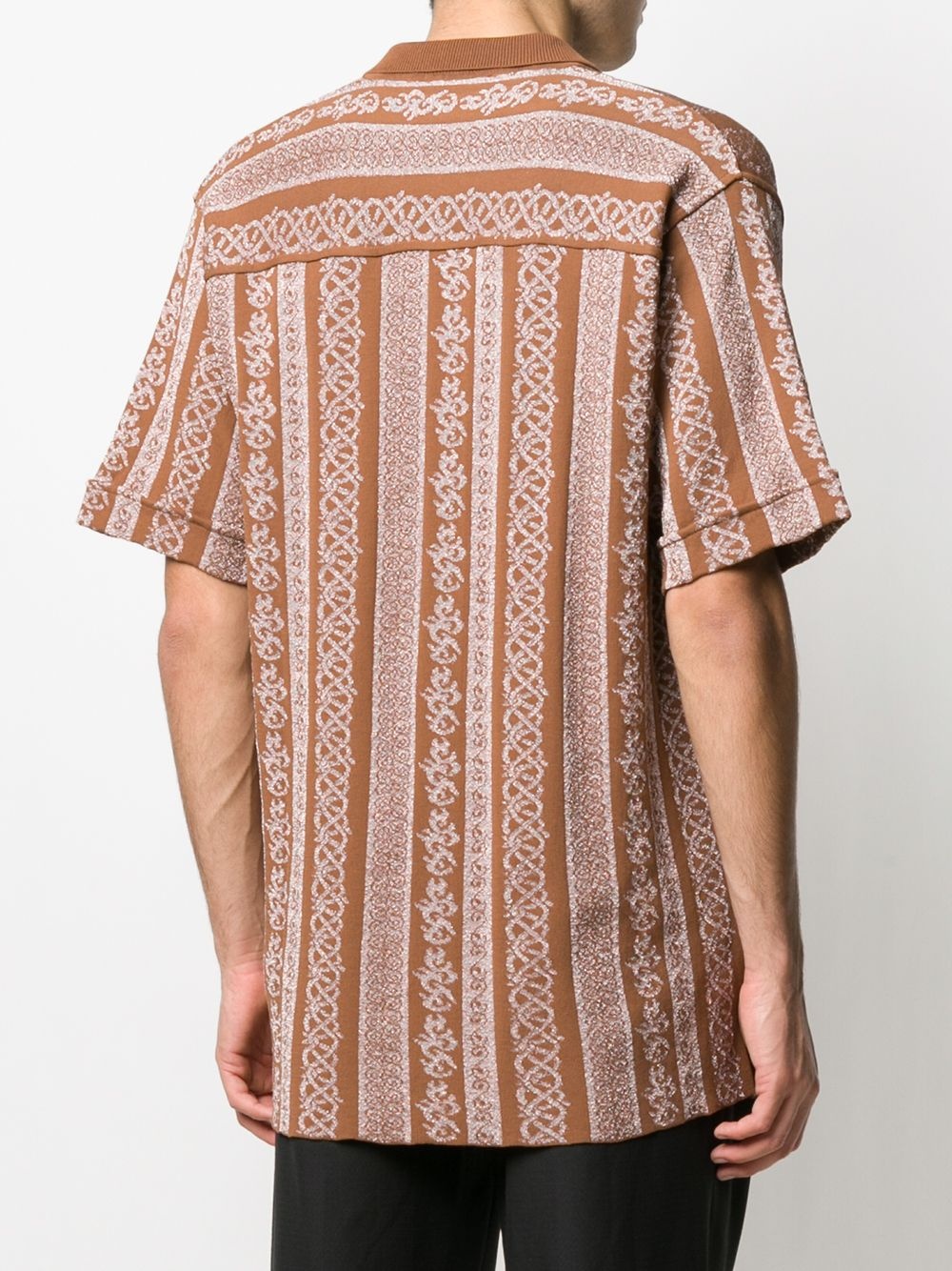 panelled loose-fit shirt - 4