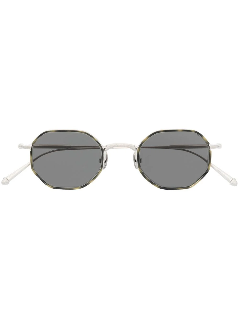 geometric engraved sunglasses - 1