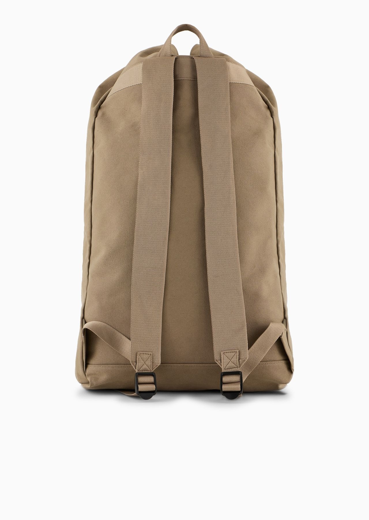 Emporio Armani Sustainability Values Capsule Collection organic canvas drawstring backpack - 3
