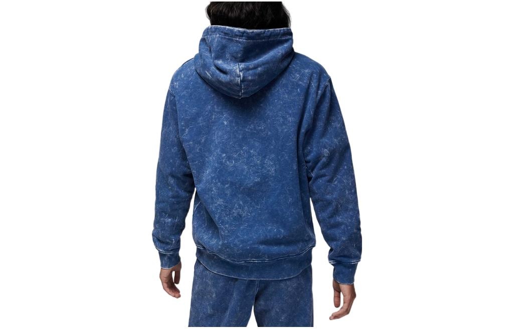 Air Jordan Tie Dye Drawstring Hoodie 'Blue' DR3088-493 - 2