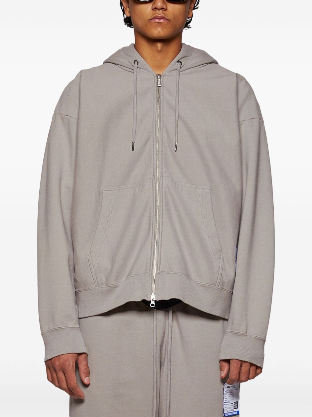 logo-patch hoodie - 3