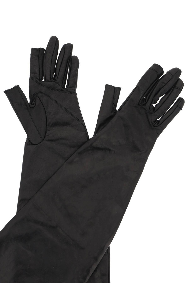 LONG LEATHER GLOVES 3