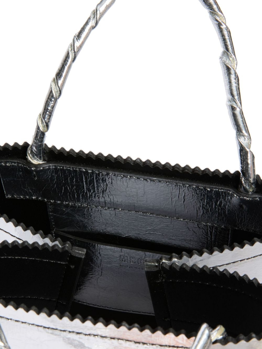 metallic tote bag - 4