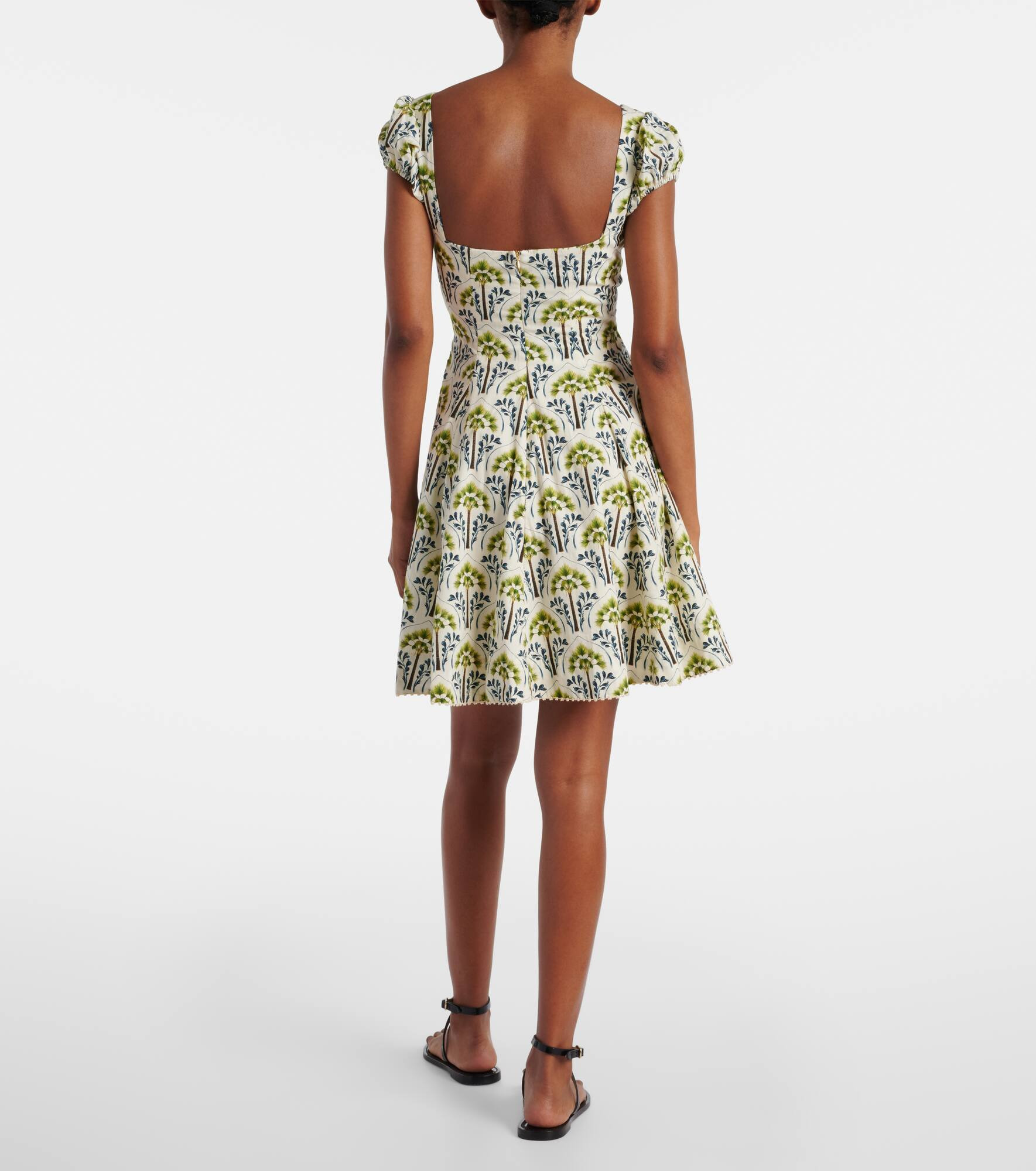 Mati Moriche cotton poplin minidress - 3