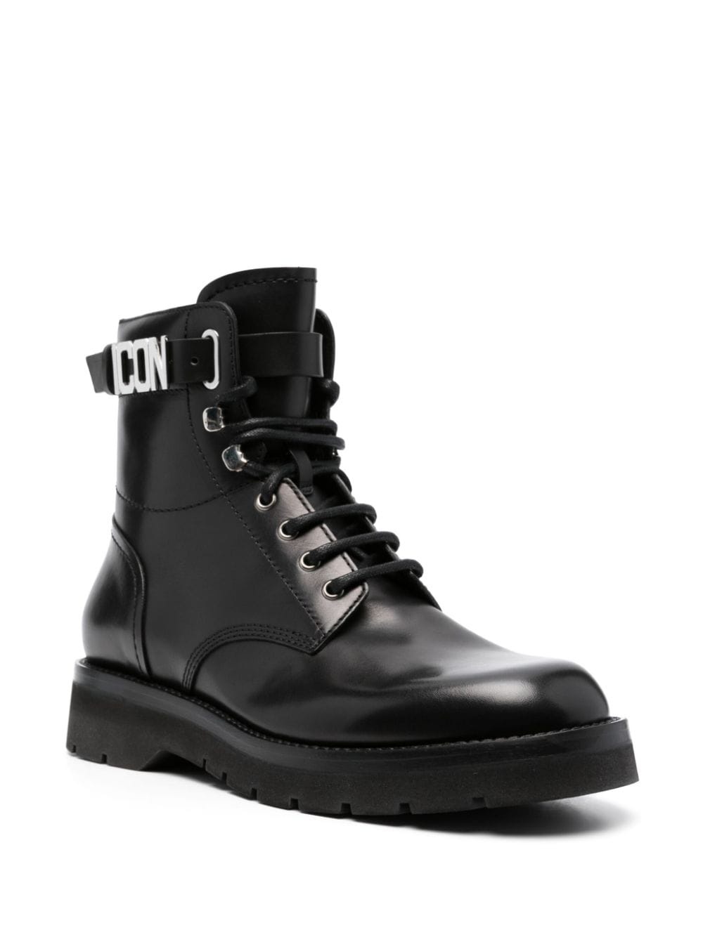 Icon leather combat boots - 2