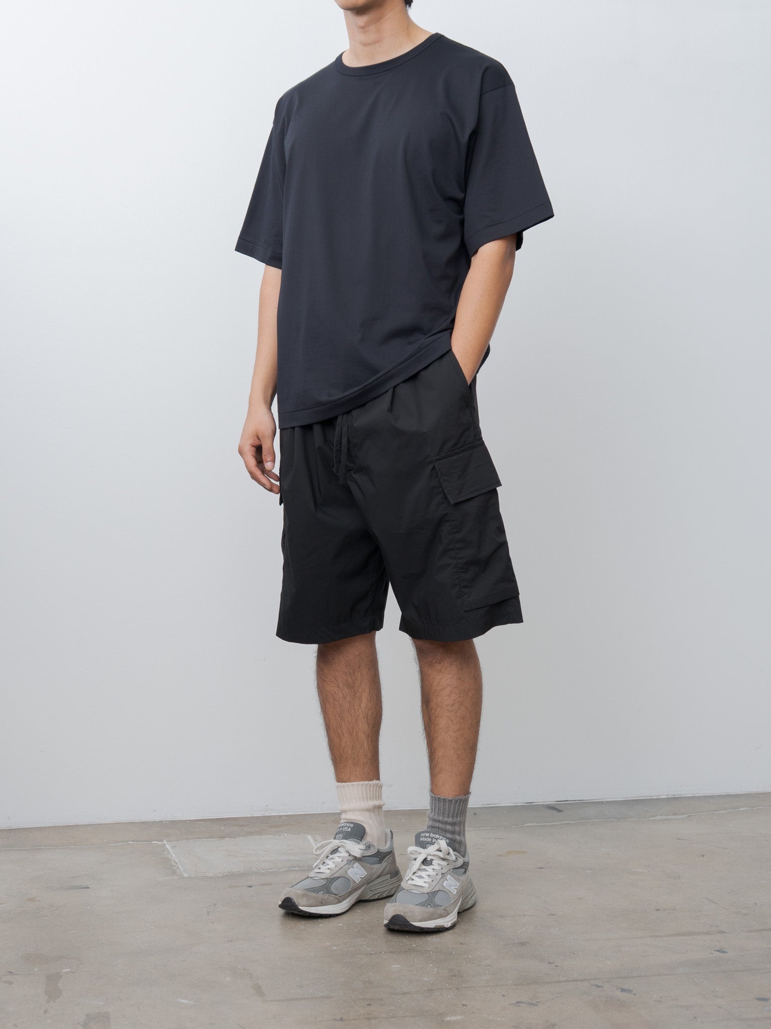 Cargo Shorts - Black - 3