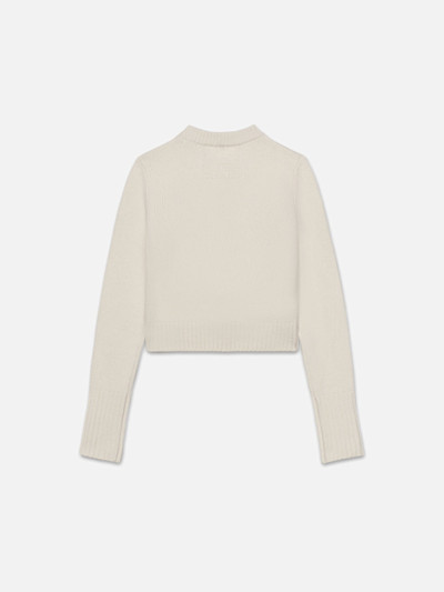 FRAME Ritz Women's Cashmere Sweater in Off White outlook