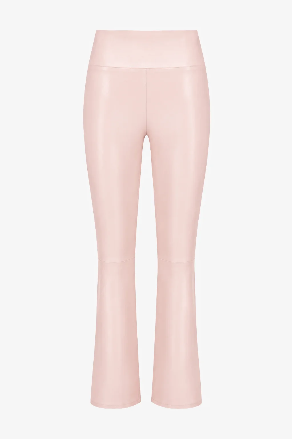 GRACE LEATHER CROP FLARE - 1