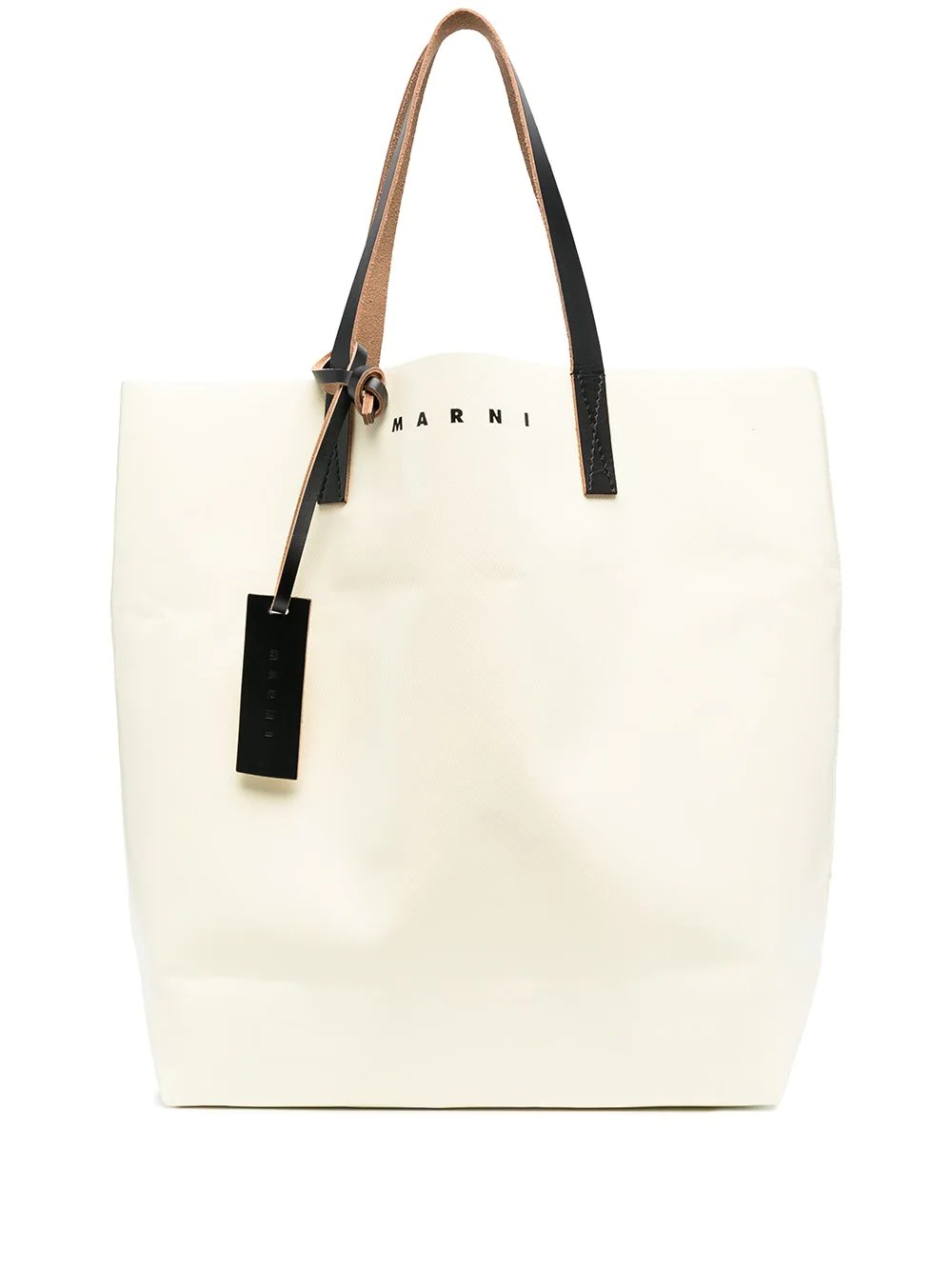 two-tone tote bag - 1